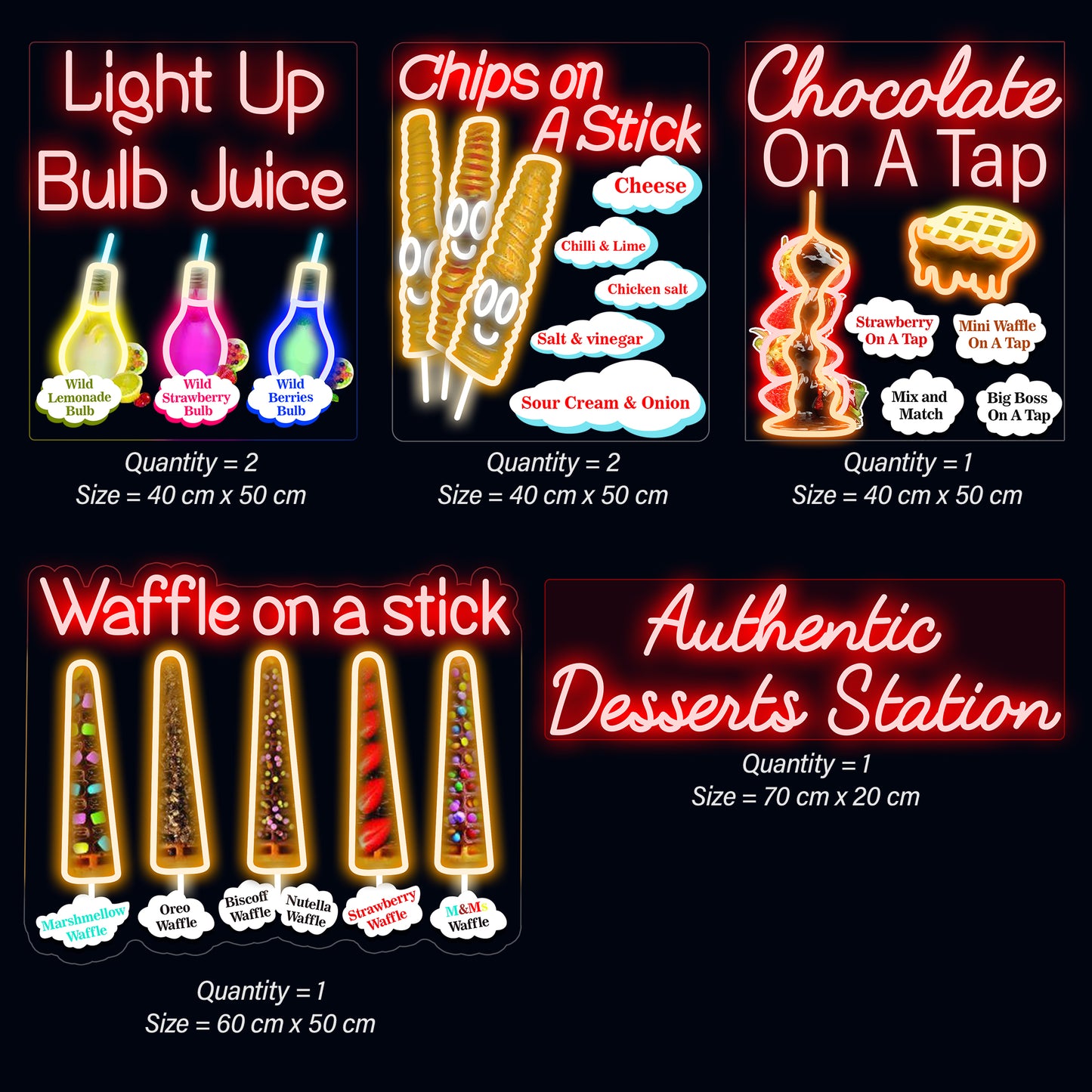 Custom Sign (7) - Cheeky Dessert