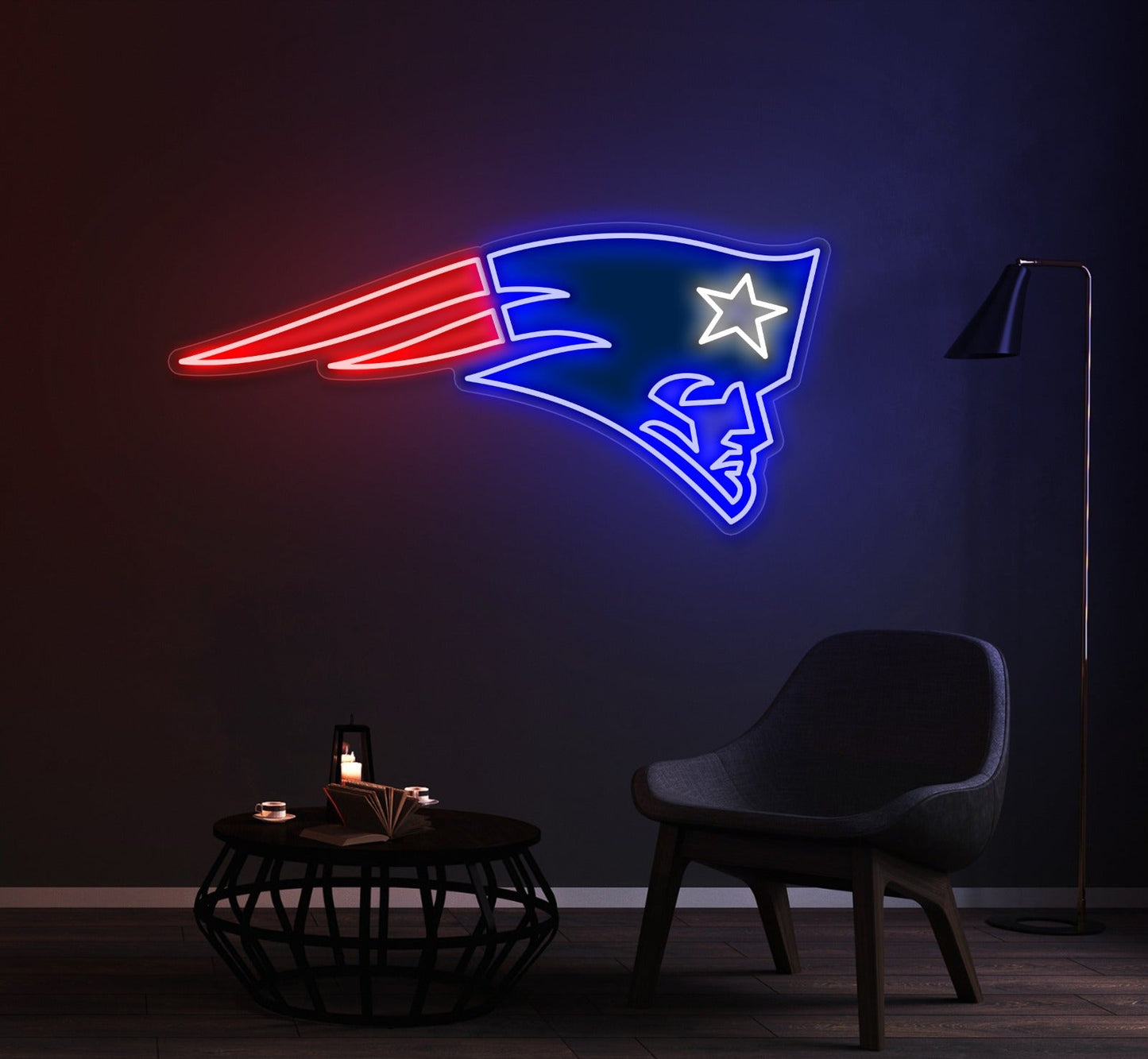 NFL New England Patriots Neon Sign