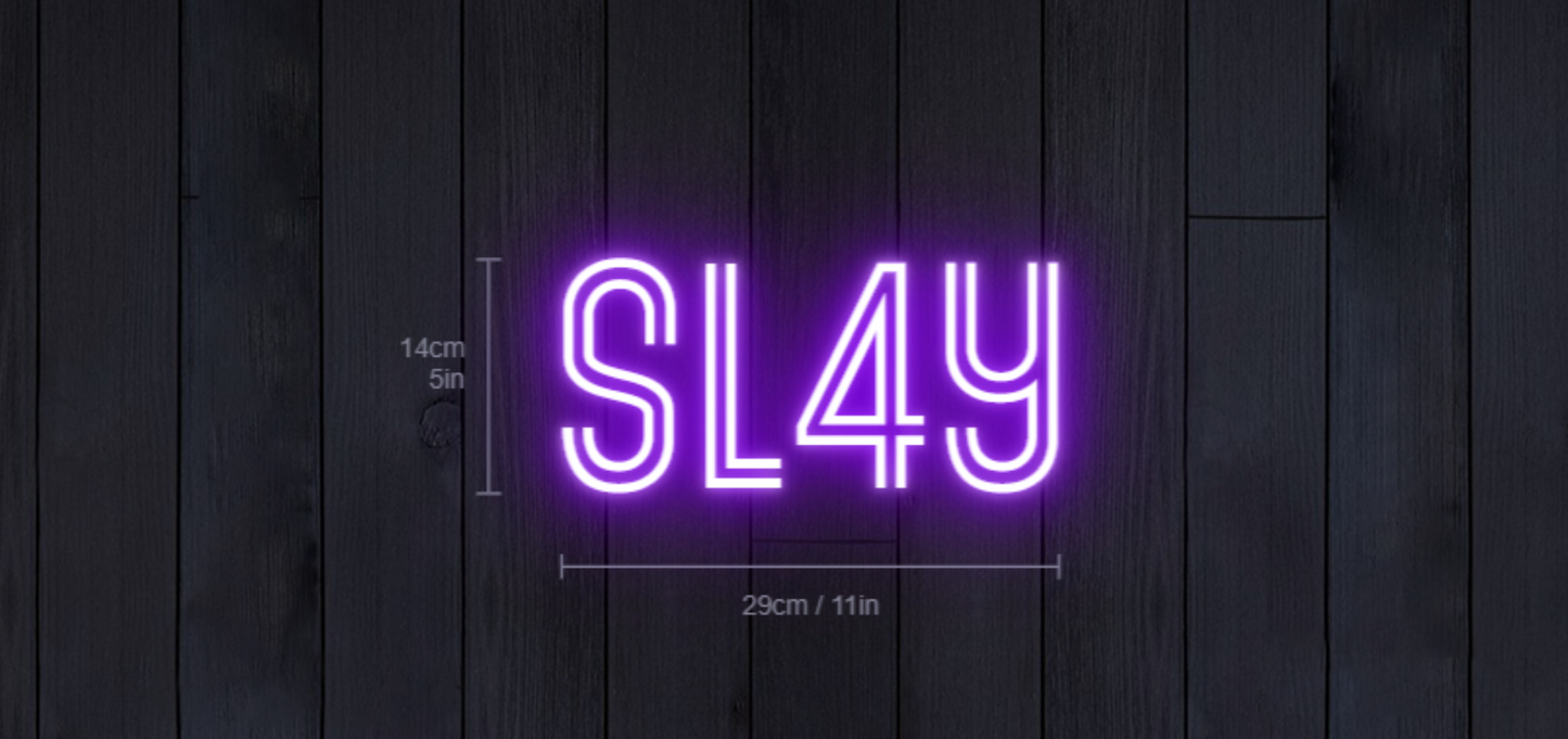 Custom Neon: Sl4y