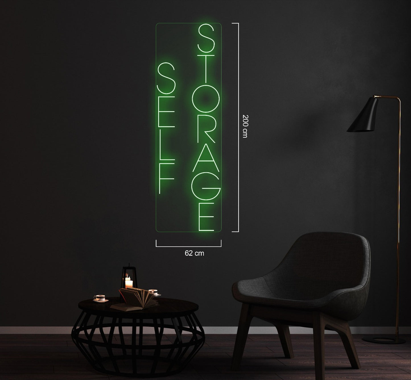 Custom Neon Sign - Self Storage