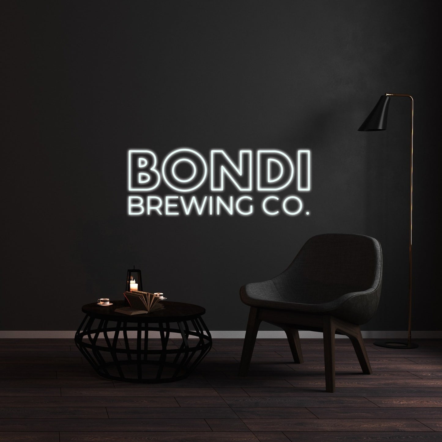 Custom Bondi Brewing sign