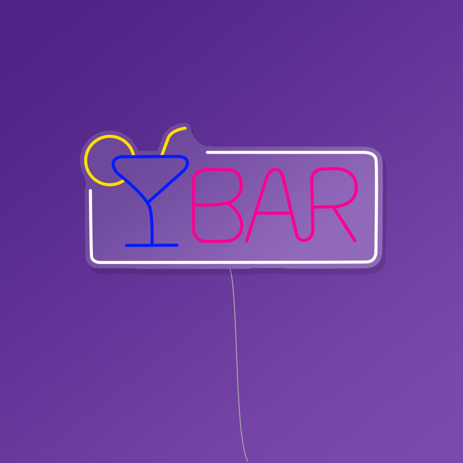 bar neon sign