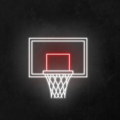 Basket ball neon