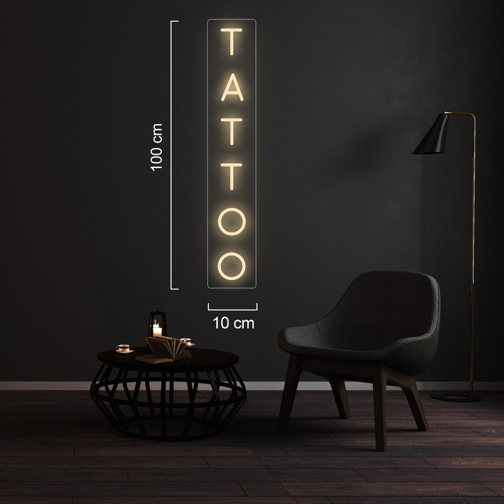 custom neon sign tattoo