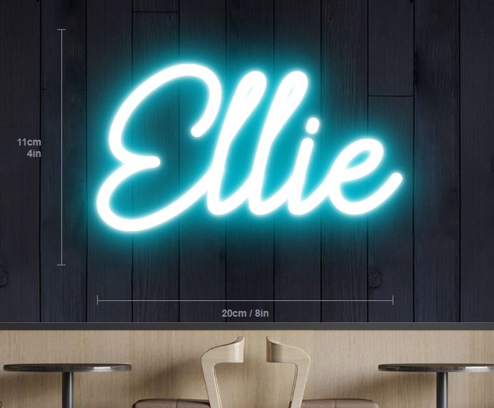 ellie neon sign
