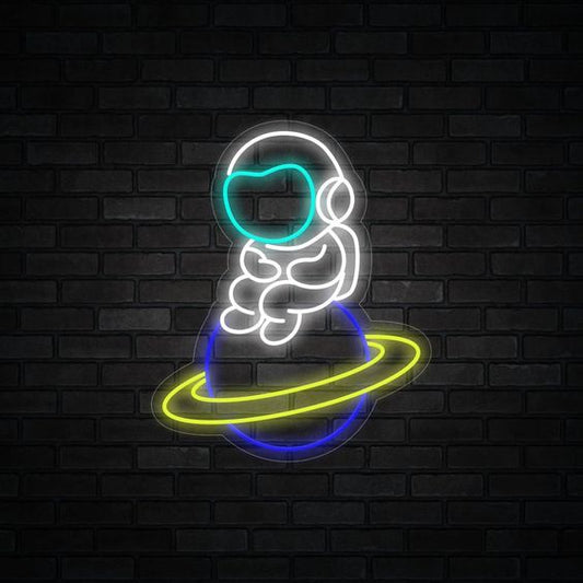 Astronaut Neon Sign