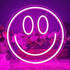 Smily face Neon