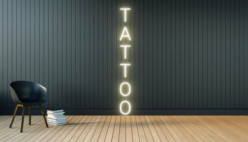 Tattoo Custom sign