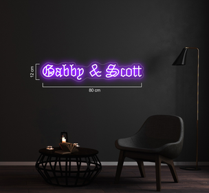 Custom Gabby & Scott