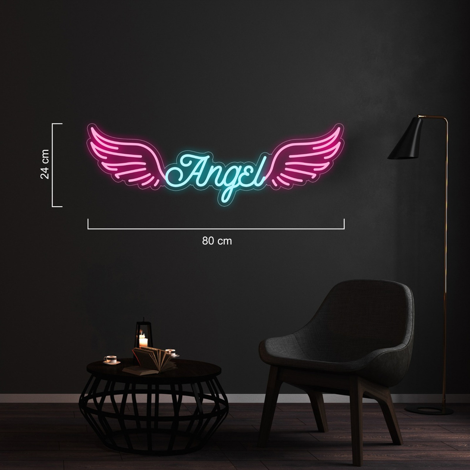 Custom Neon Sign - Angel