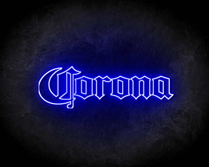 Corona Neon Sign