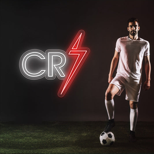 cr7 neon sign