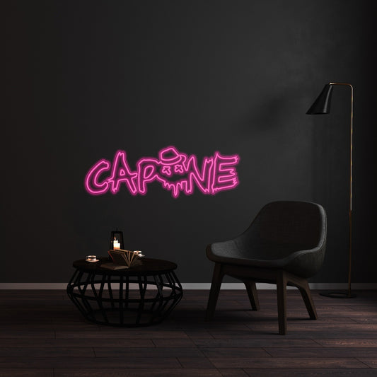 Capone - Custom Neon Sign
