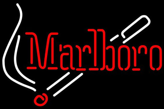 Marlboro neon sign
