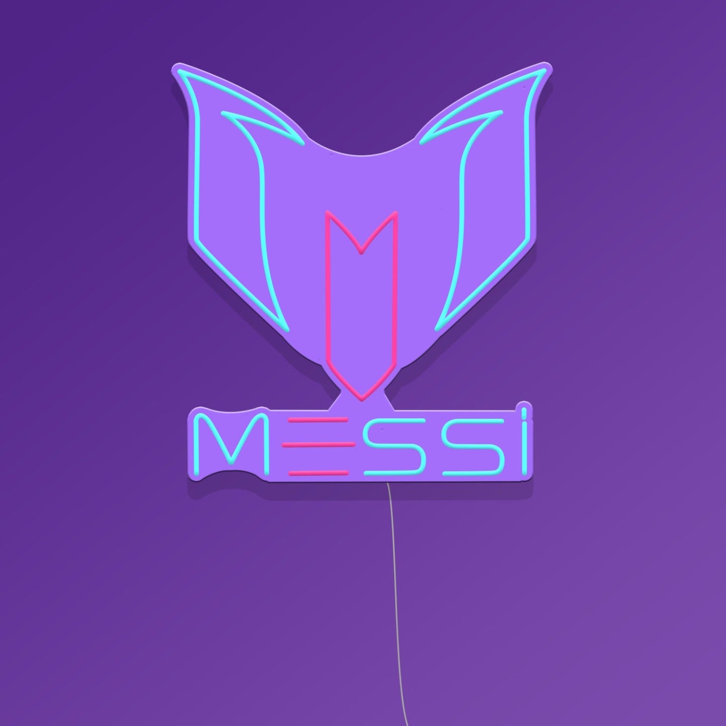 Messi Neon Sign