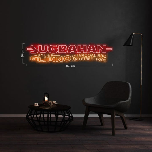 SUGBAHAN - Custom Neon Sign