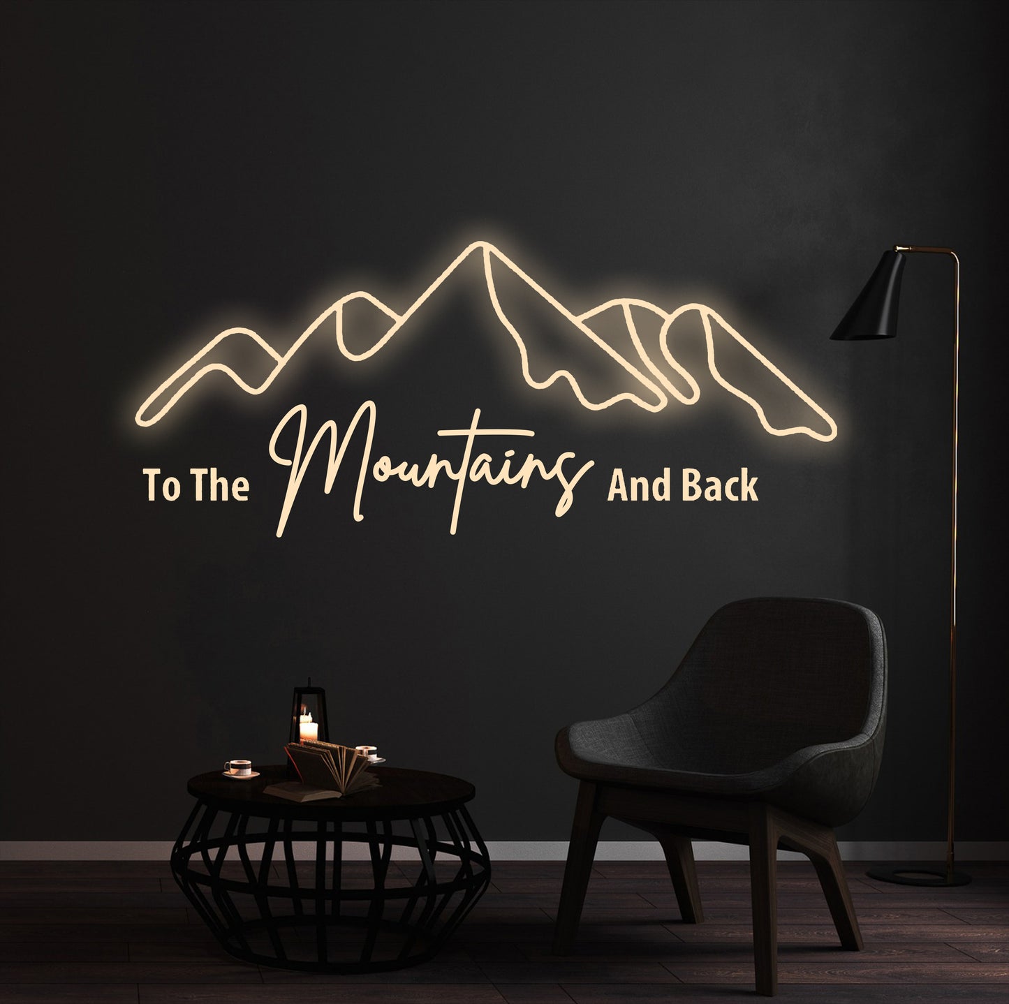 Mountain Custom Neon Sign