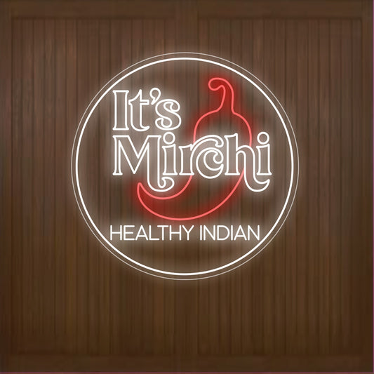 It's Mirchi - Custom Sign