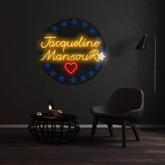 Jacqueline mansour custom signs