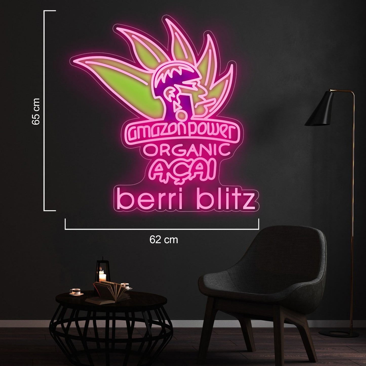 custom neon sign berri blitz