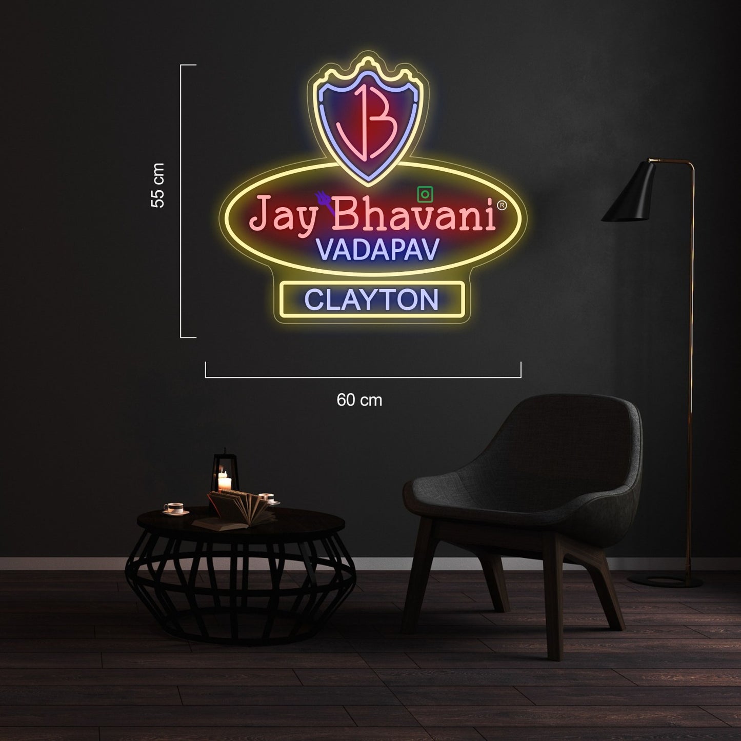 Jay Bahavani Neon Sign