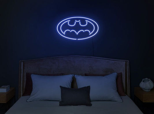 BatMan Logo neon