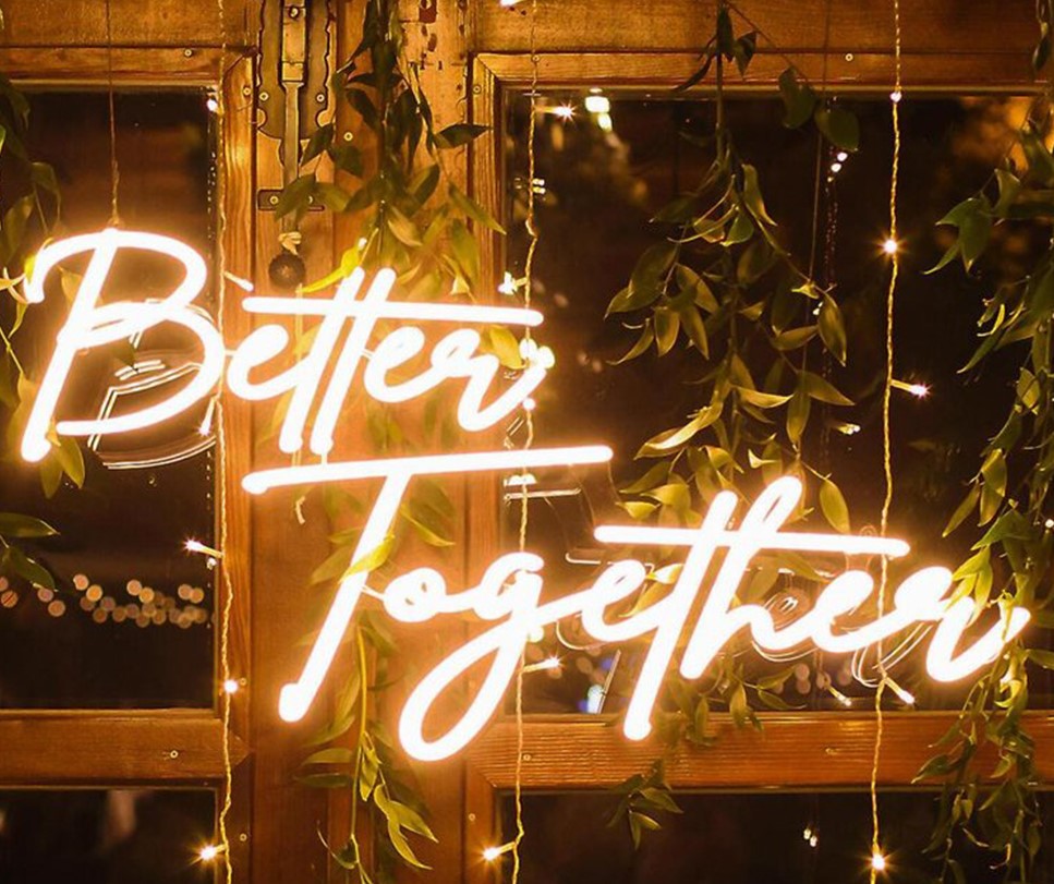 Better Together Neon Sign