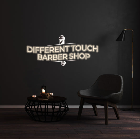 Different touch barber shop custom