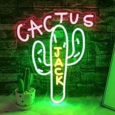 Cactus Jack Neon Sign