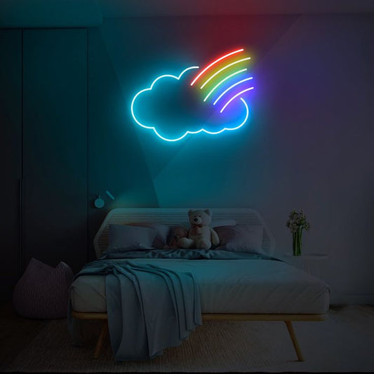 Cloud neon sign 2