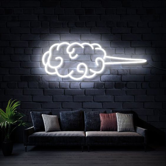 Cloud neon sign 3