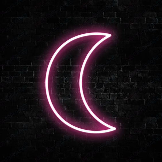 Moon Neon Sign