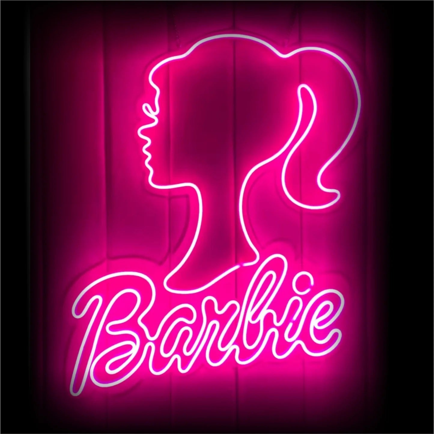 Barbie Sign with girl