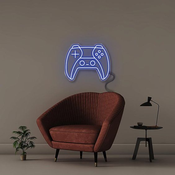 Gaming Controler Neon Sign