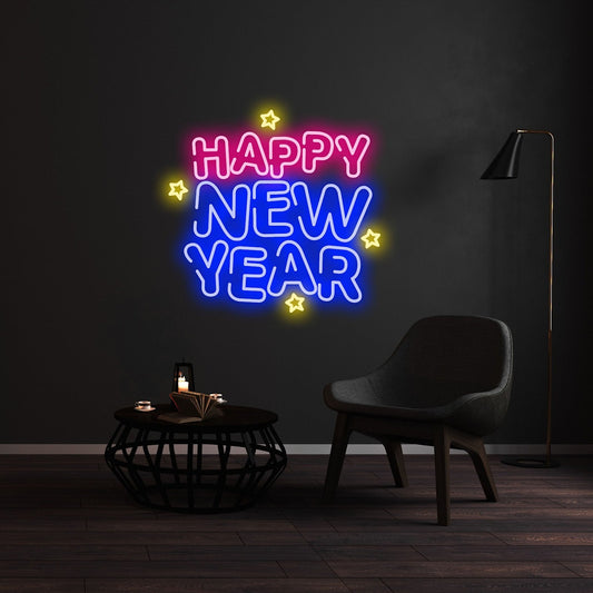 New Year Neon Sign