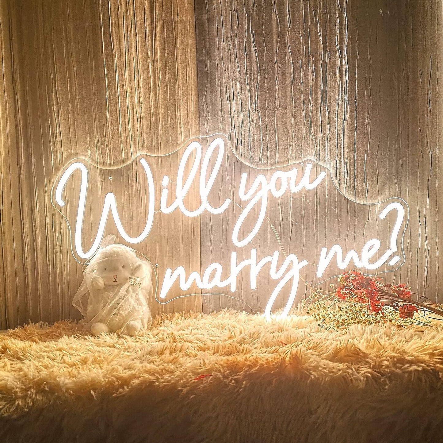 Will You Marry Me Neon Sign