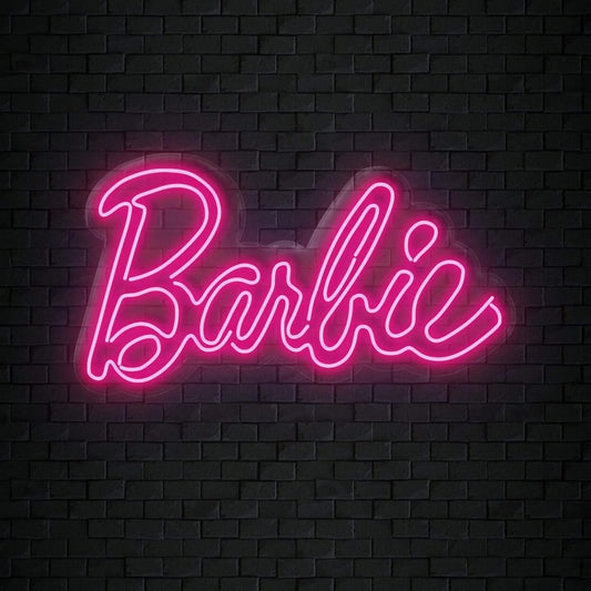 Barbie Double Neon Sign