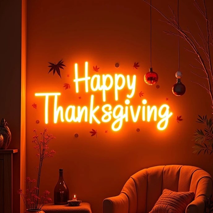 Thanksgiving Neon Sign