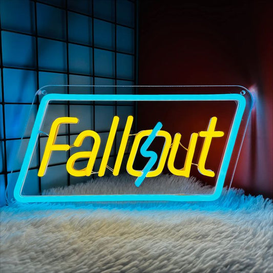 Fall Out Neon Sign