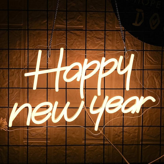 Happy New Year Neon Sign