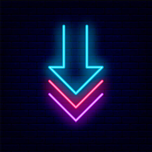 Arrow Neon Sign