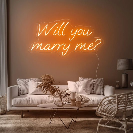 Will You Marry Me Sign