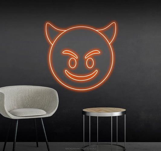 Smiley Face Neon