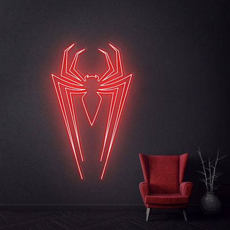 Spiderman Neon Sign