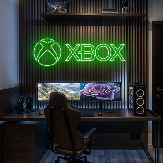 X box sign