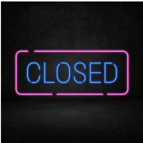 custom neon sign open closed