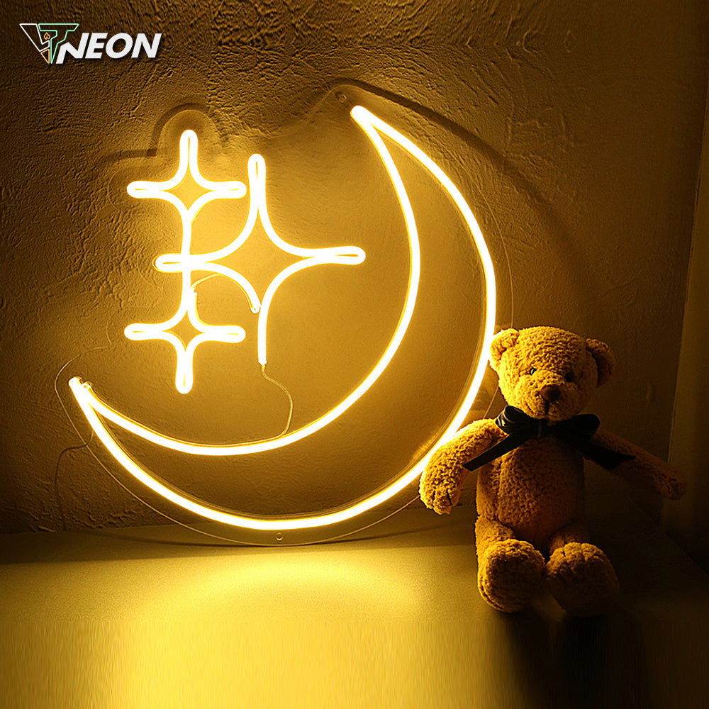 Neon on sale light moon