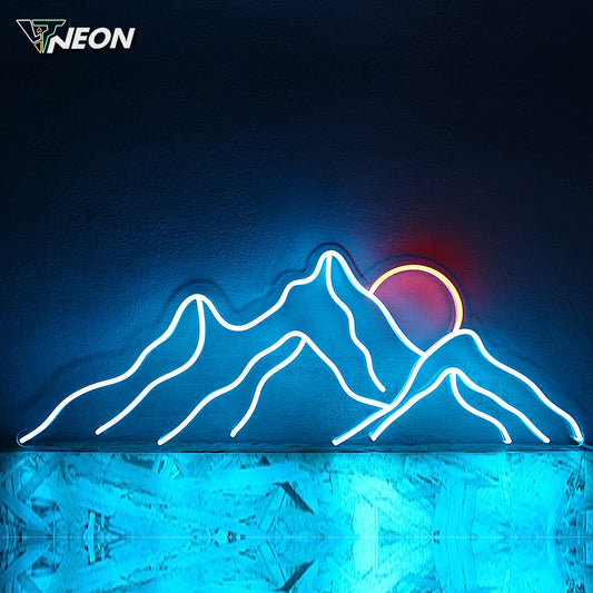 Mountain Neon Sign