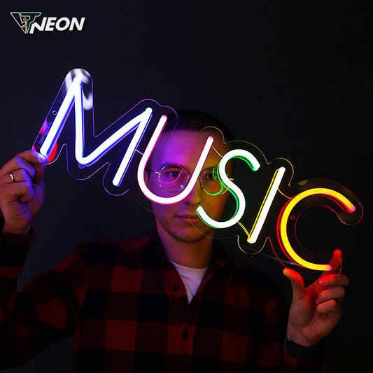 Music Neon Sign
